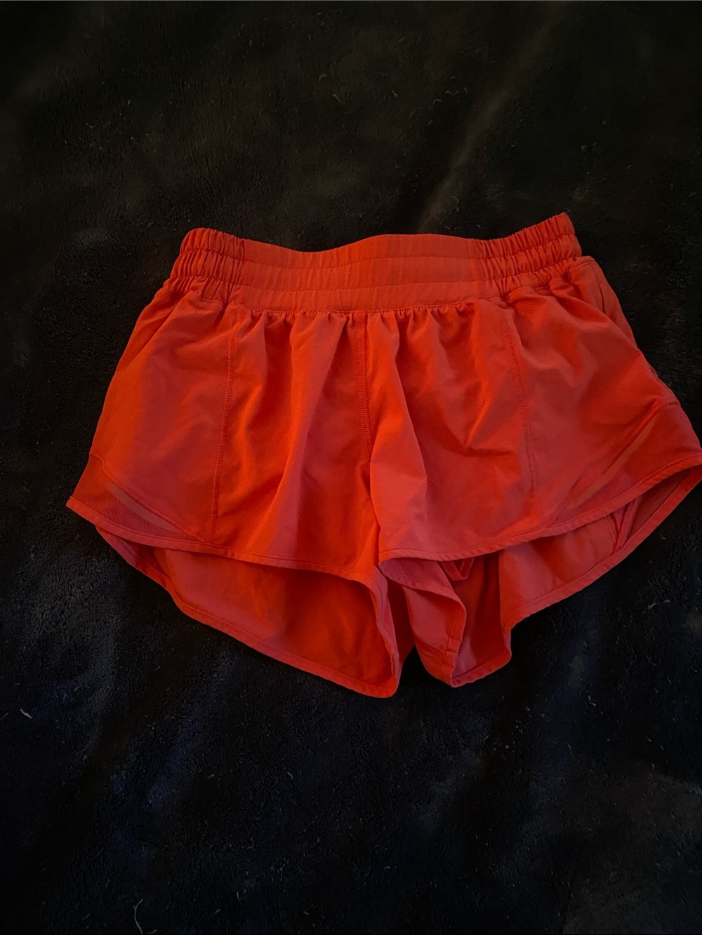Women's Pink Athletic Layered Shorts